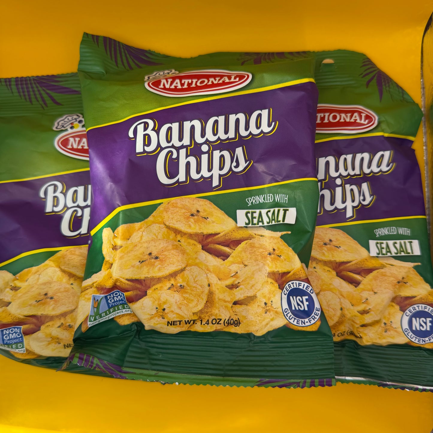 National Banana Chips - Sea Salt
