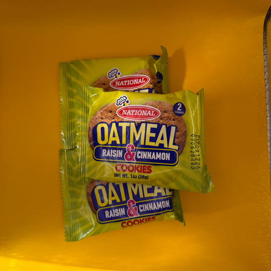 National Oatmeal and Raisin Cookies