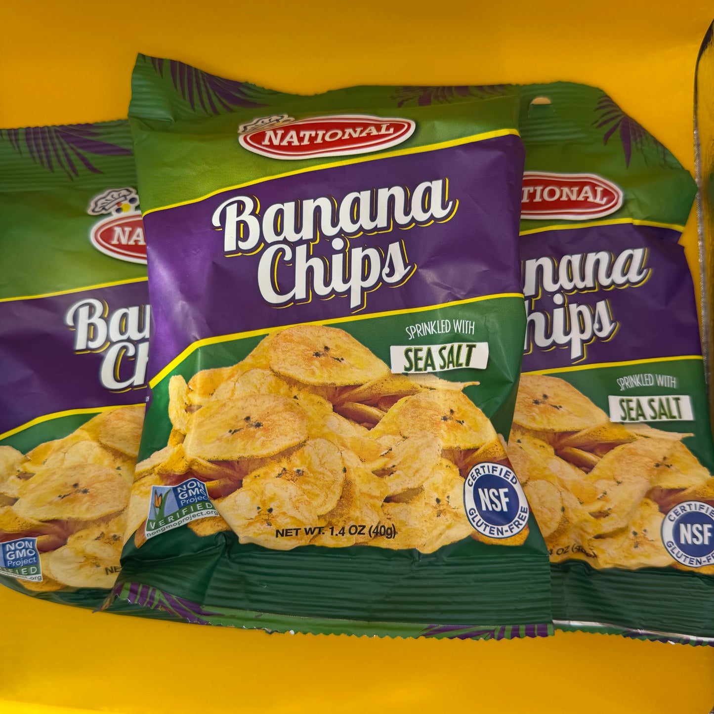 National Banana Chips - Sea Salt