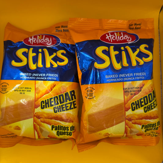 Holiday Stiks - Cheddar Cheeze
